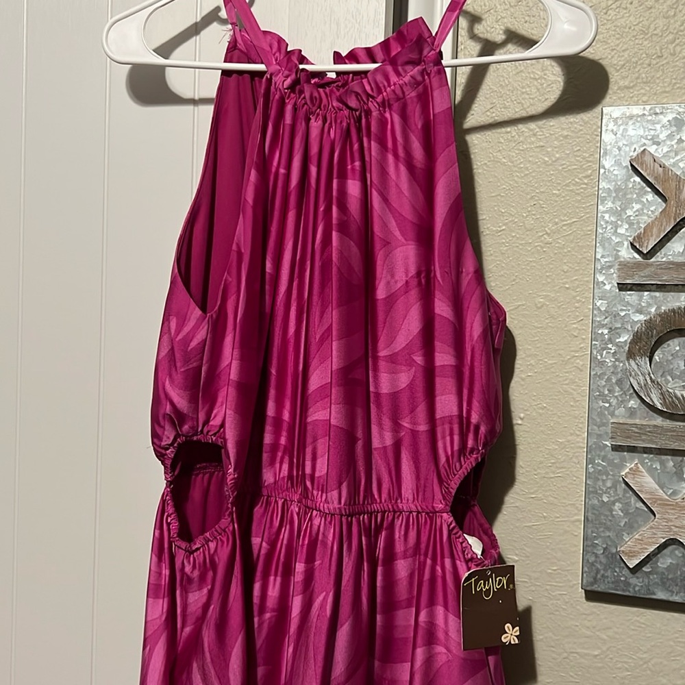NWT Taylor Dress - Size 10 - pink and fuschia